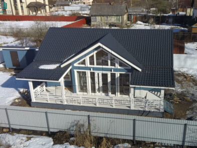 Каркасный дом 9х11 в г. Великий Новгород